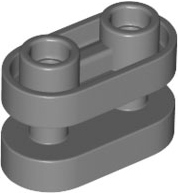 

Lego 77808 łącznik okrągły 1x2 c szary Dbg 1 szt N