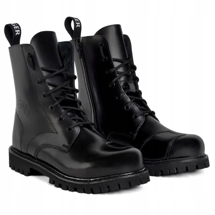 BROGER SKÓRZANE BUTY MOTOCYKLOWE GLANY MONTANA BLACK 38