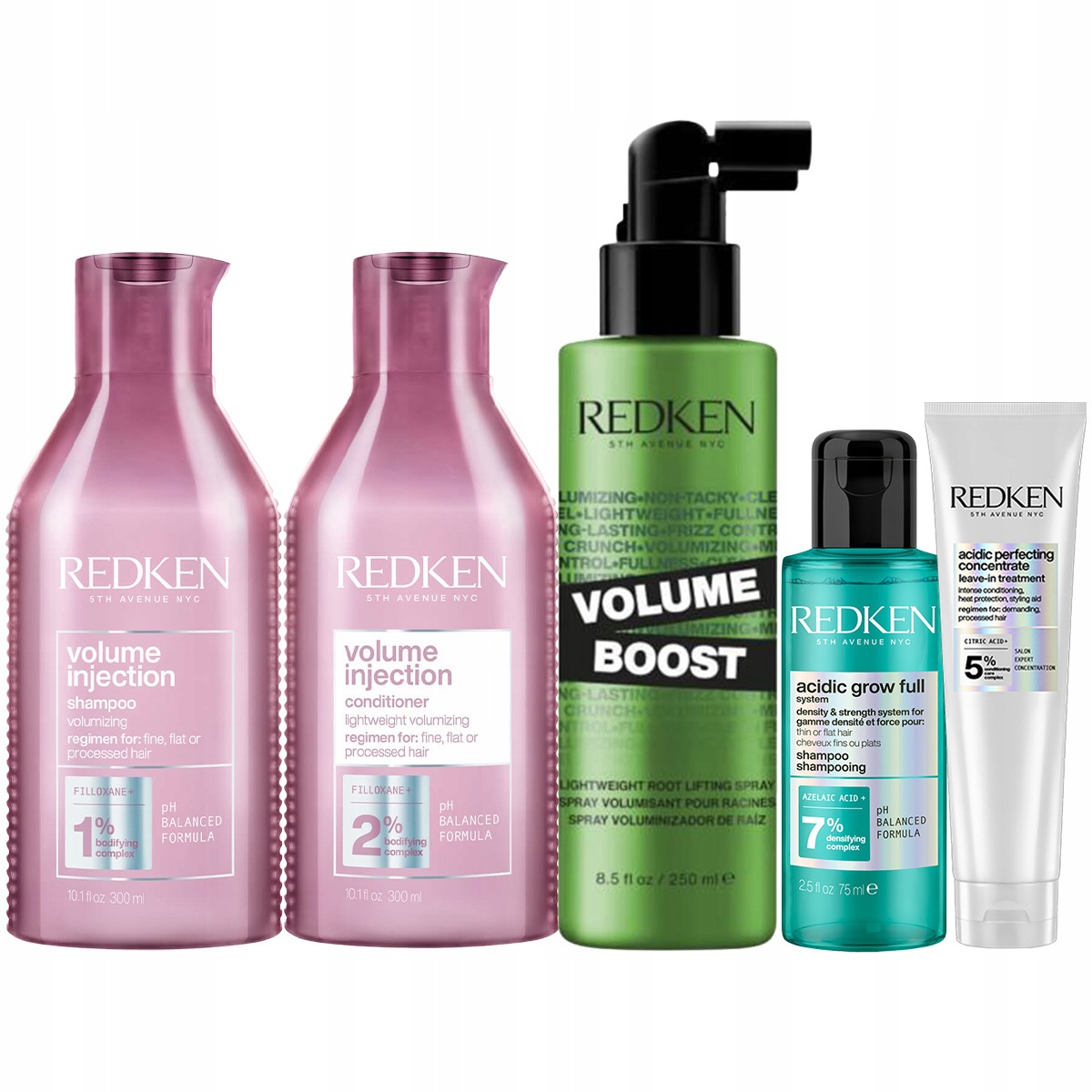 Redken Volume Injection šampon kondicionér 300 ml Volume Boost Spray Dárek