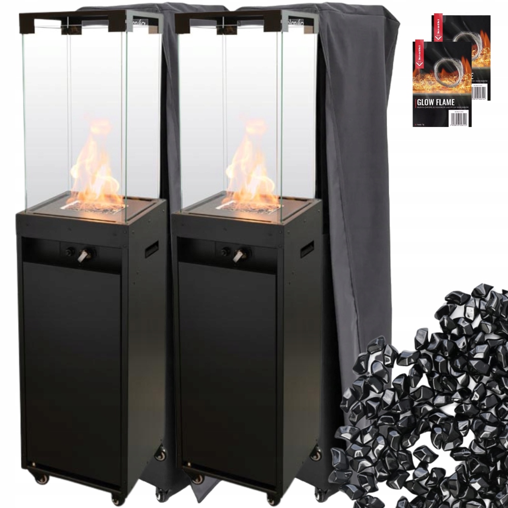 Vykurovací dáždnik Záhradný ohrievač Planika Faro 8 kW s krytom Darček