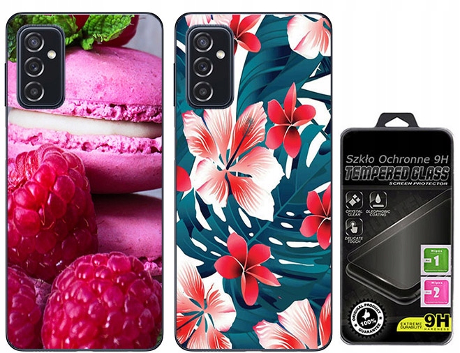 

2 x Etui Silikon Do Samsung Galaxy M23 5G Szkło