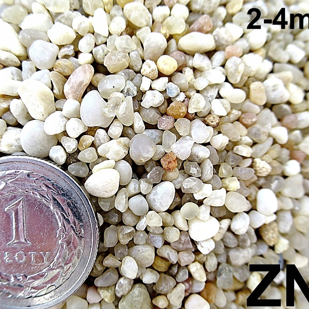 Béžový jantarový písek pro akvarijní zahradu 2-4 mm les ve sklenici 24 kg