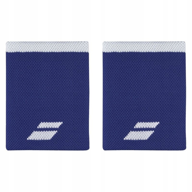 Frotki Na Rękę Babolat Logo Jumbo Wristband Sodalite Blue 2SZT