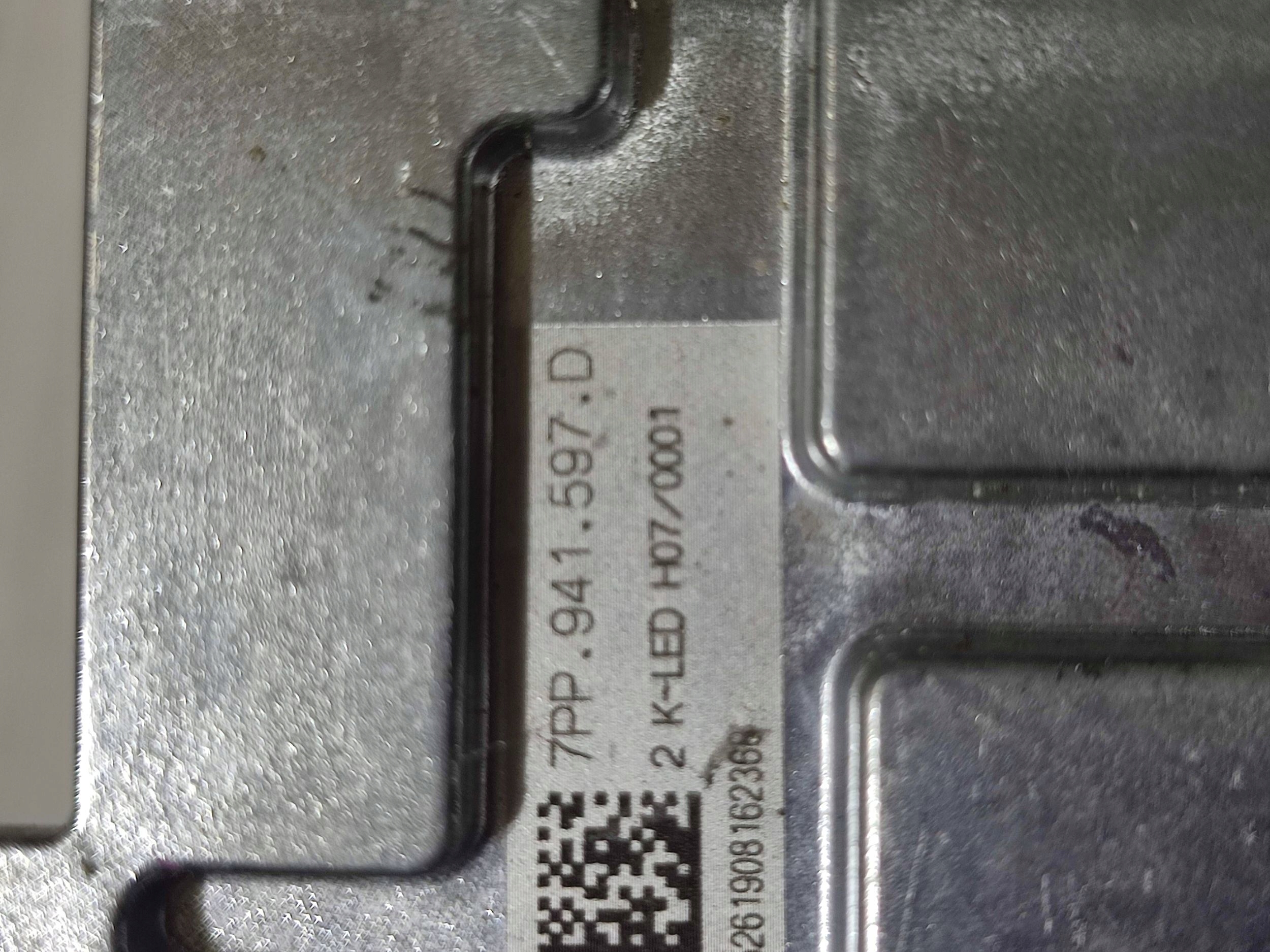 Skoda Scala 2020 module sterujacy statecznikiem LED