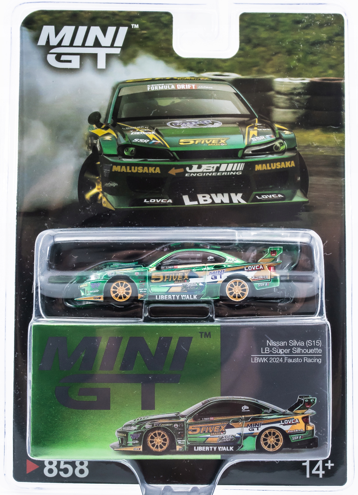 MINI GT Nissan Silvia S15 迷彩 Mini Gt S15 - Niska cena na Allegro