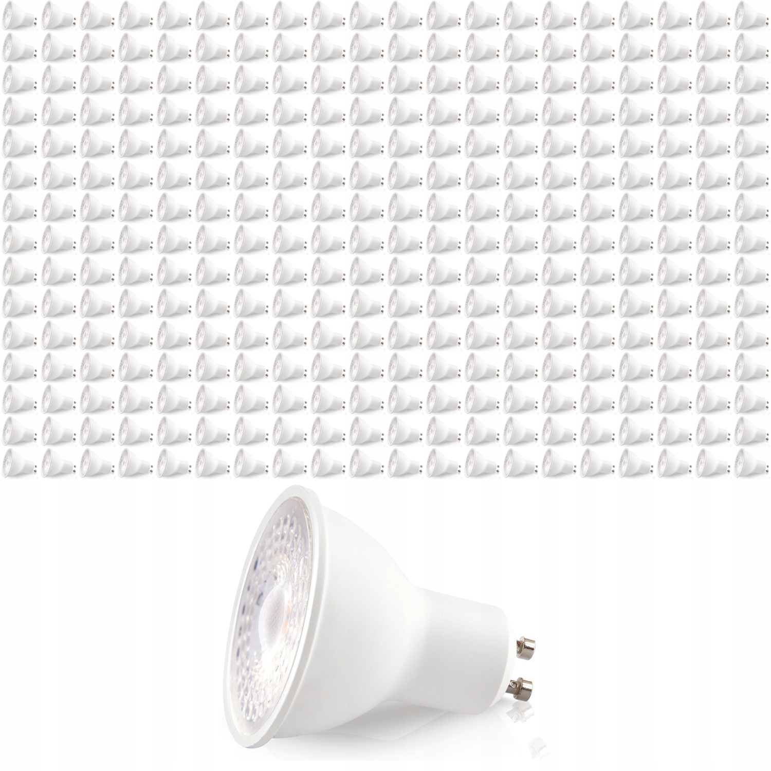 300 x Led žiarovka 5W GU10 6500K studená Premium Dióda Samsung Lls Sada