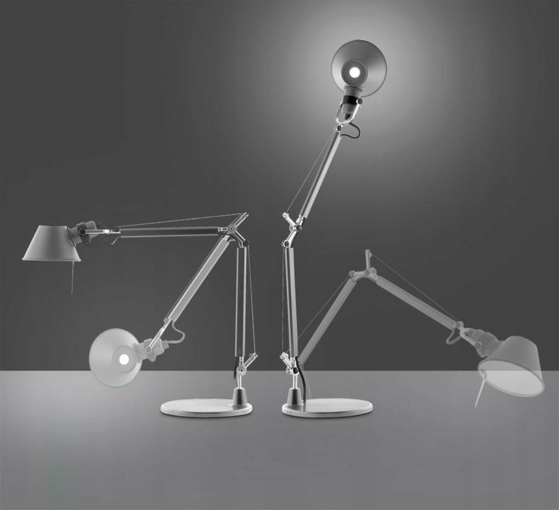 Artemide Tolomeo Micro Led teleso bez žiarovky, hliník, 9,6 W, 350 lm