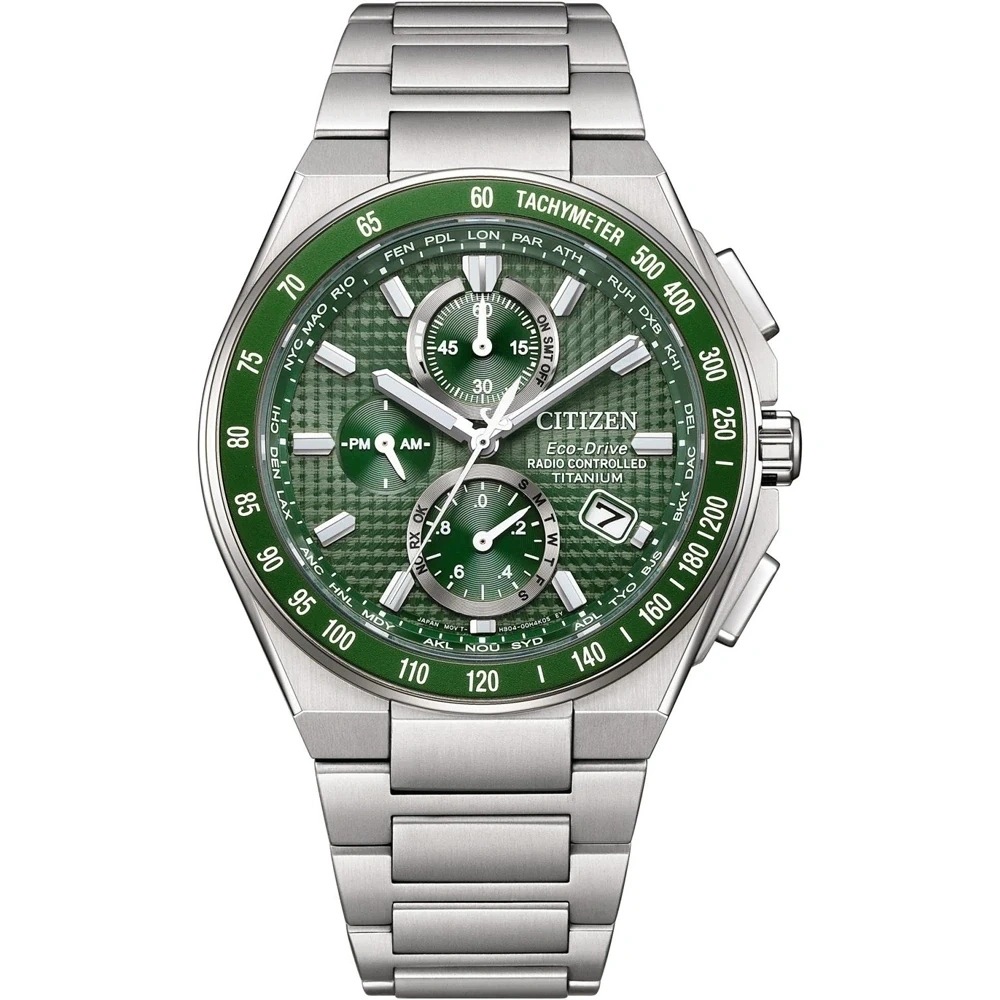 Pánské Hodinky Citizen AT8398-53X Radio Controlled Titanium Chrono