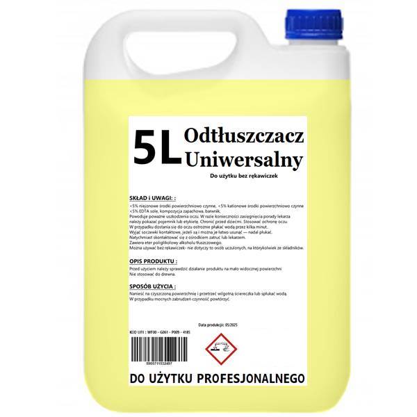Levně Silný univerzální multifunkční odmašťovač Zásoba 5L