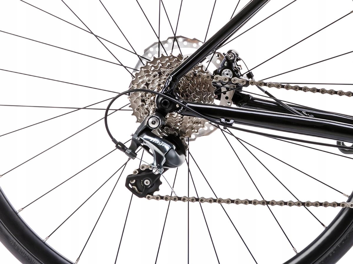 2328E77 - 56 L Rower ROMET Huragan 4 czarno-ciemnoniebieski Marka Romet