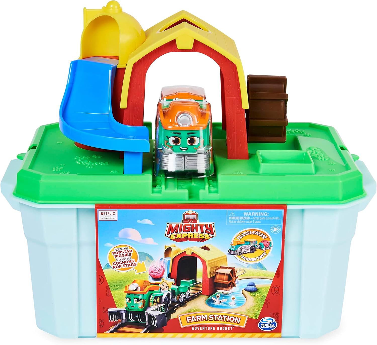 Spin Master Mighty Express Farm Station Adventure Bucket 6060195