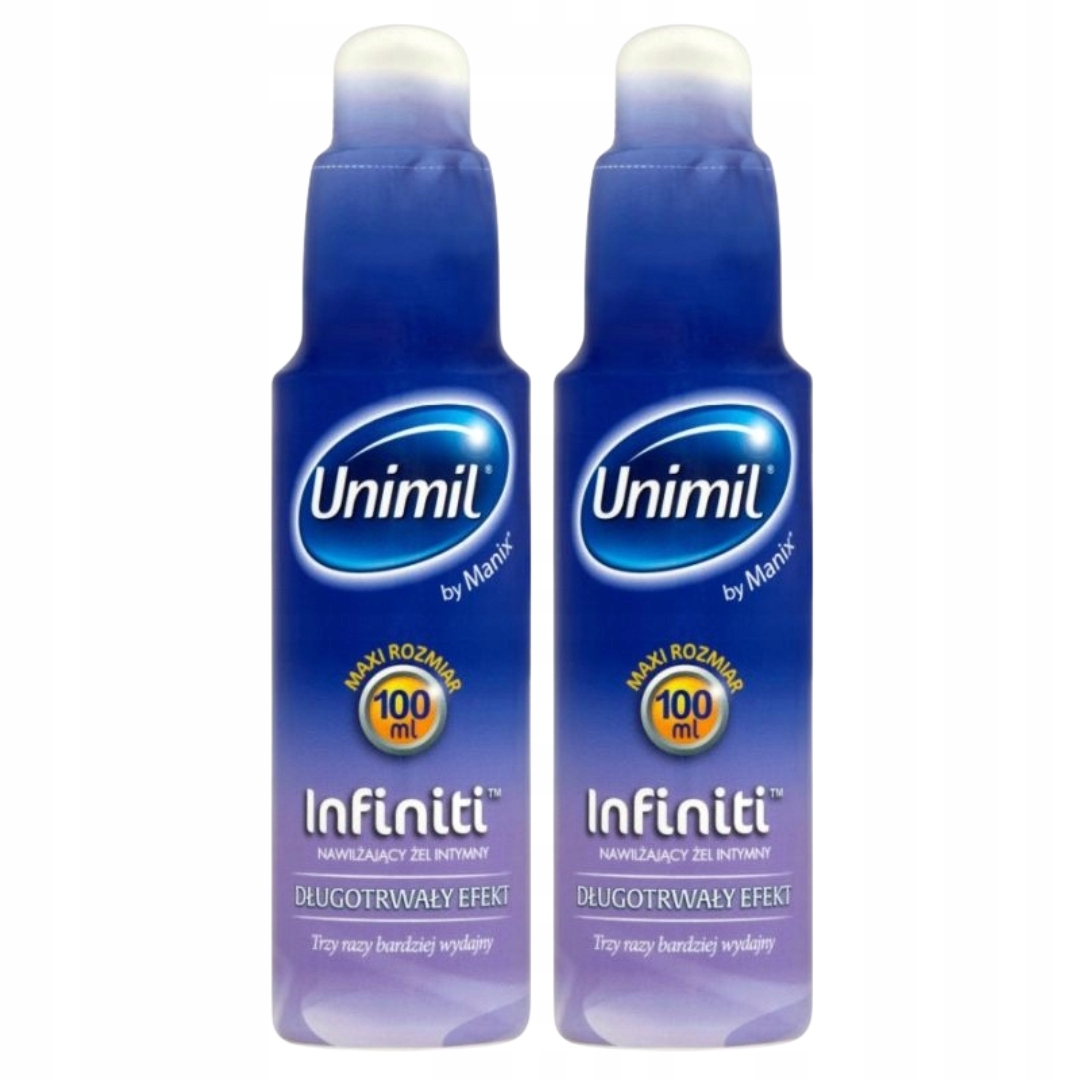 Unimil Żel Intymny Lubrykant Infiniti 100ml x2