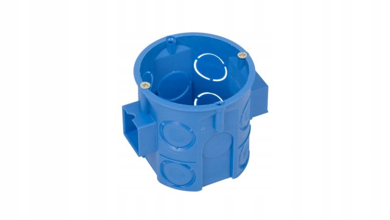 

Puszka podtynkowa 60mm głęboka z wkrętami