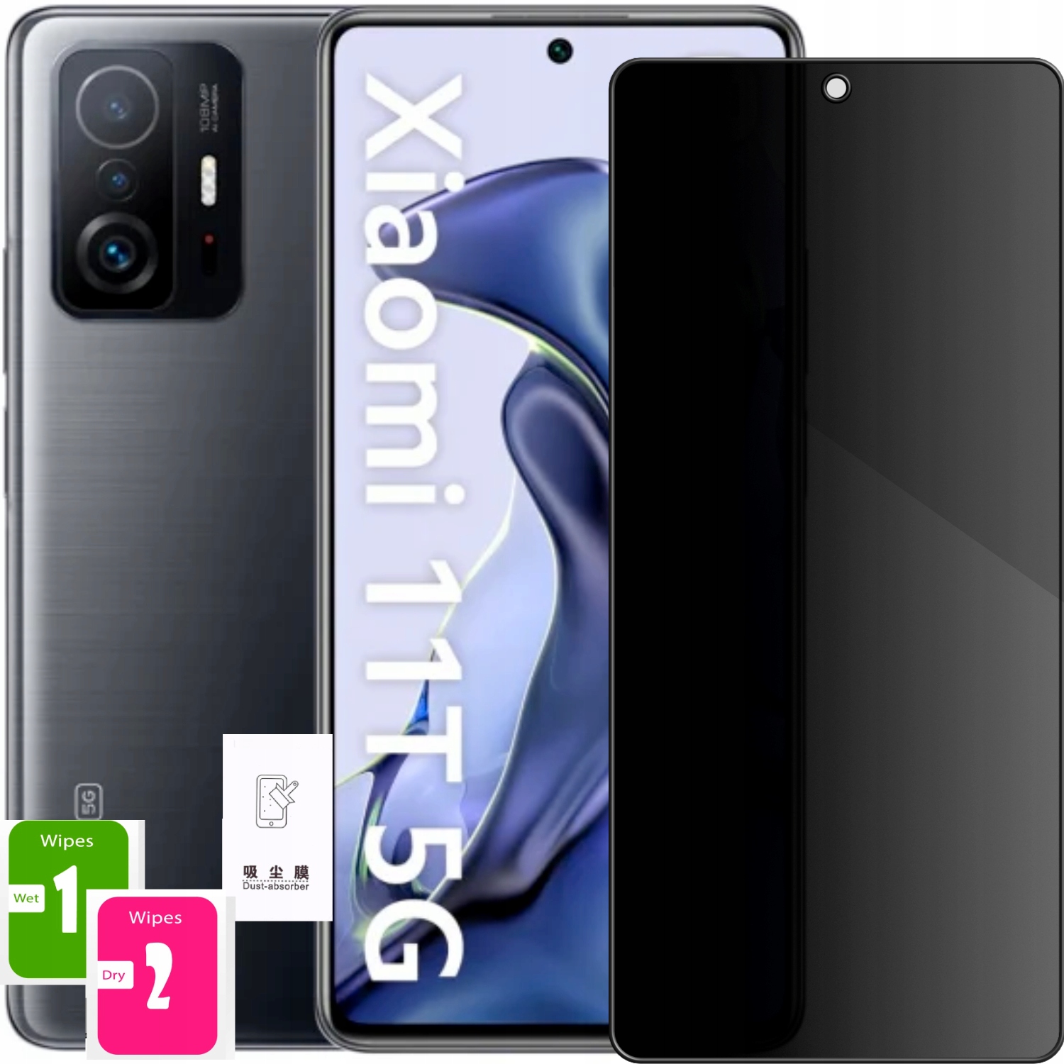 

Szkło Antispy Na Ekran Do Xiaomi 11T 5G/11T Pro 5G