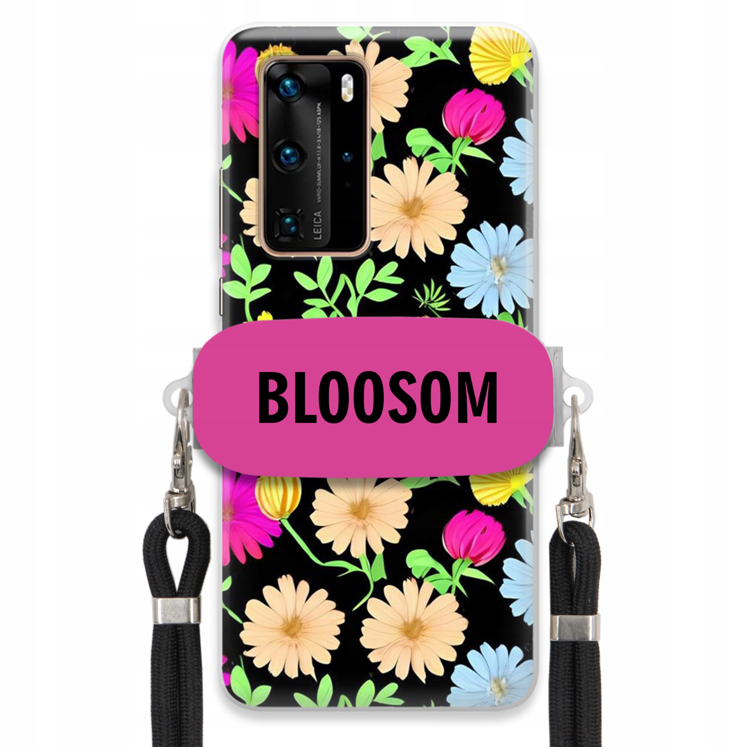 Puzdro Crossbody Pre Huawei P40 Pro Puzdro Kvety Bloosom Flower