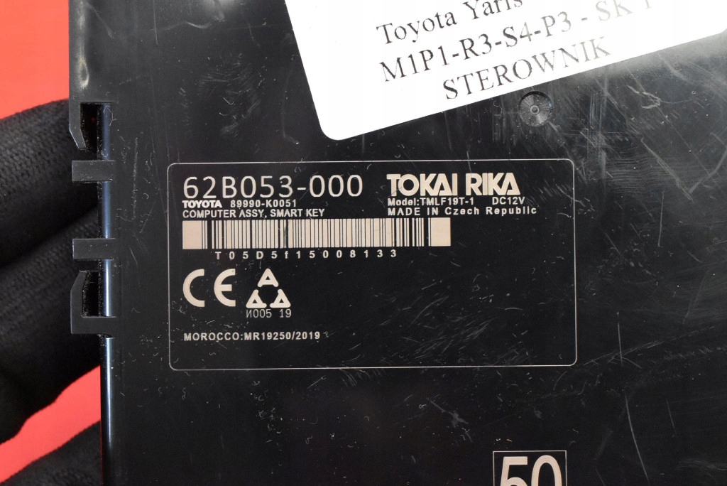 control unit module SMART KEY 89990-K0051 TOYOTA YARIS 4 IV 20