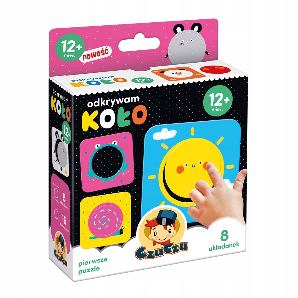 

Odkrywam Koło Puzzle 12m+, Czuczu