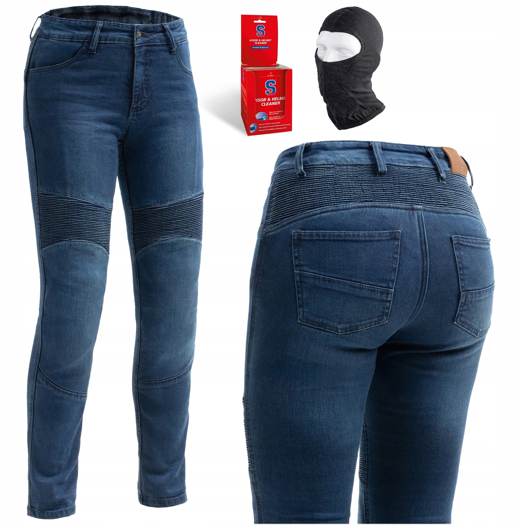 Motocyklové nohavice Broger Aura Ce Aa dámske slim-fit Aa aramid Darčeky