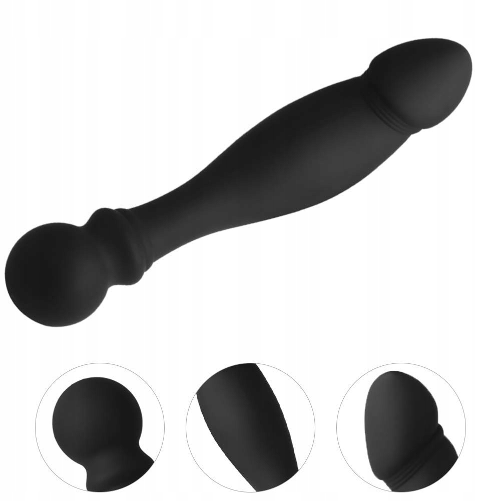 SXOVO Silikonowy Dildo Do Masażu Prostaty i Stymulacji Punktu G Analny Plug — miniatura 5