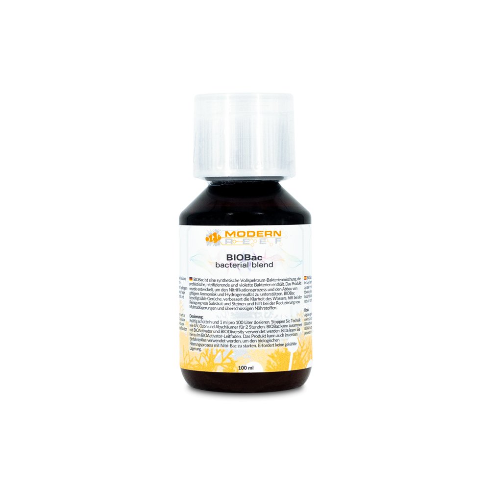 Levně Modern Reef BIOBac Bacterial Blend 100 ml – nitrifikační bakterie
