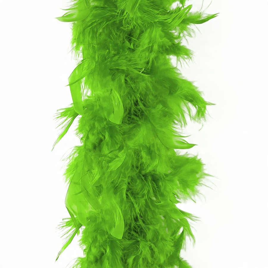 

Boa girlanda z piór 190cm Zielona