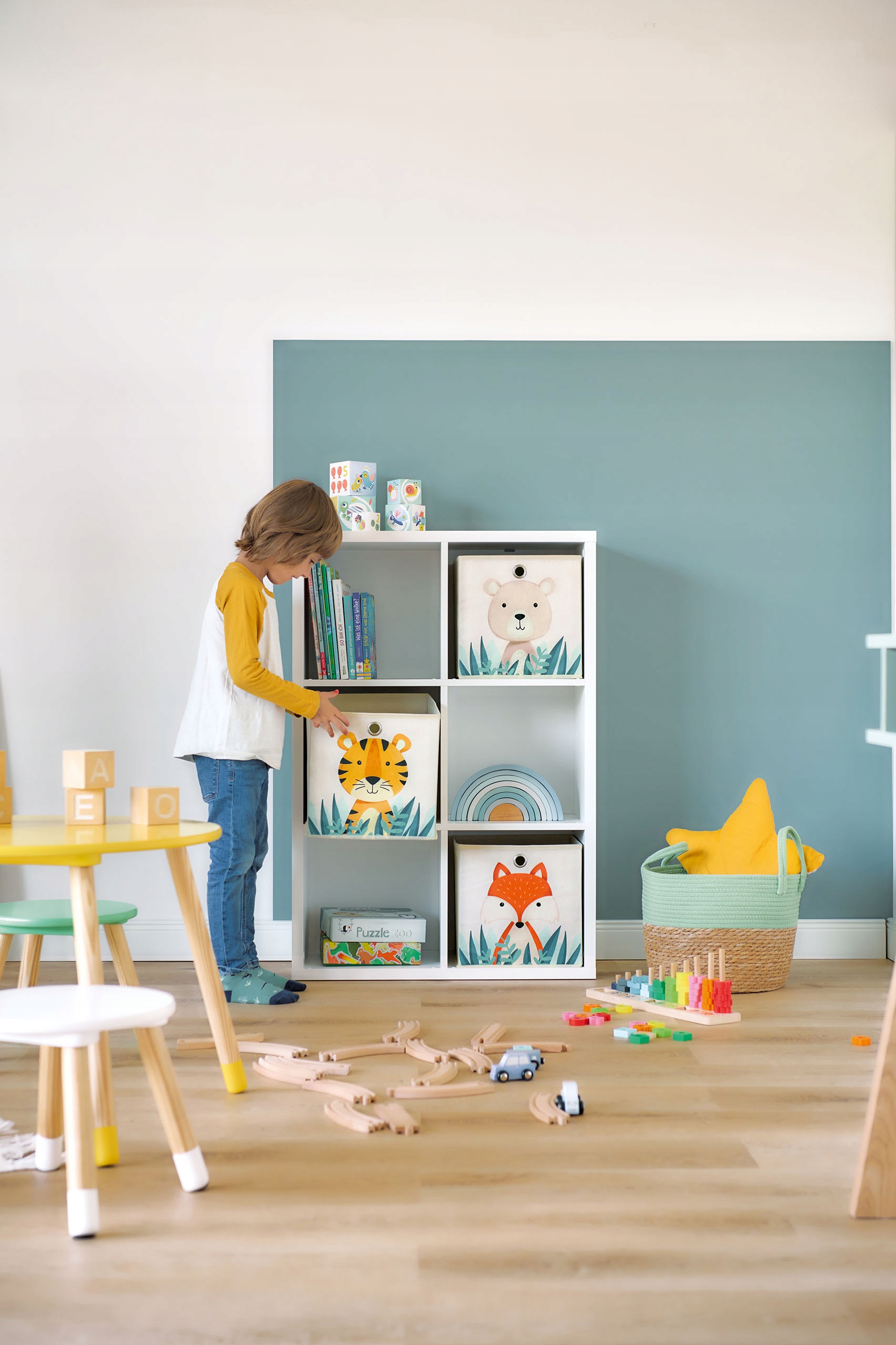 Zeller Pojemnik do przechowywania dla dzieci Bear Stan opakowania oryginalne