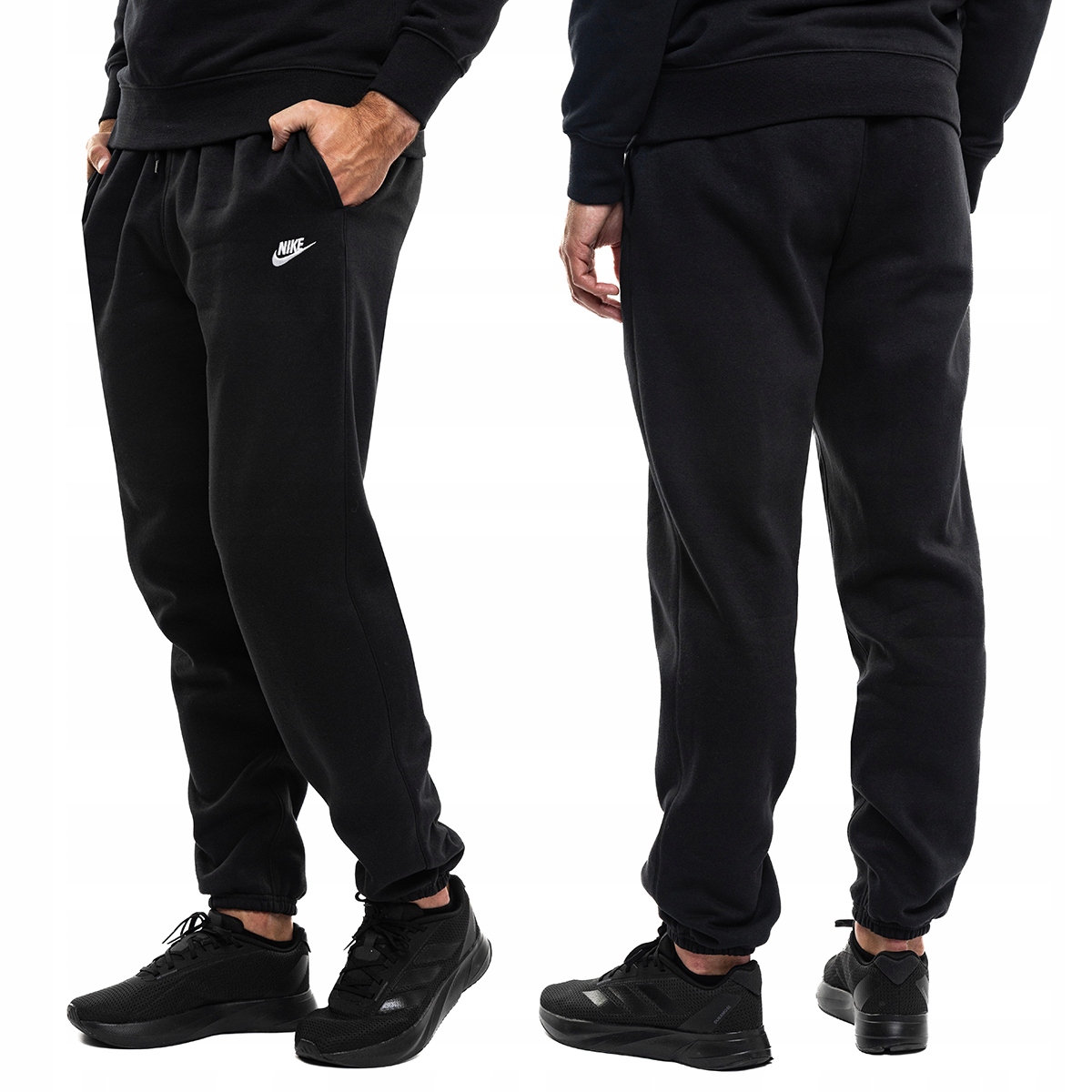 Pánské teplákové kalhoty Nike Club Sportovní tréninkové černé tepláky vel XL