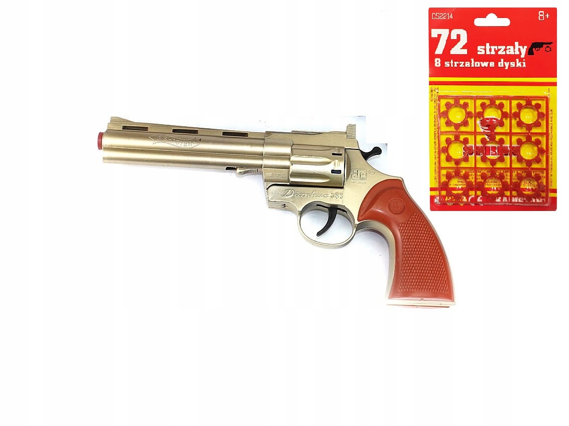 

Pistolet Rewolwer Na Spłonke Spłonka Kapiszony 18p