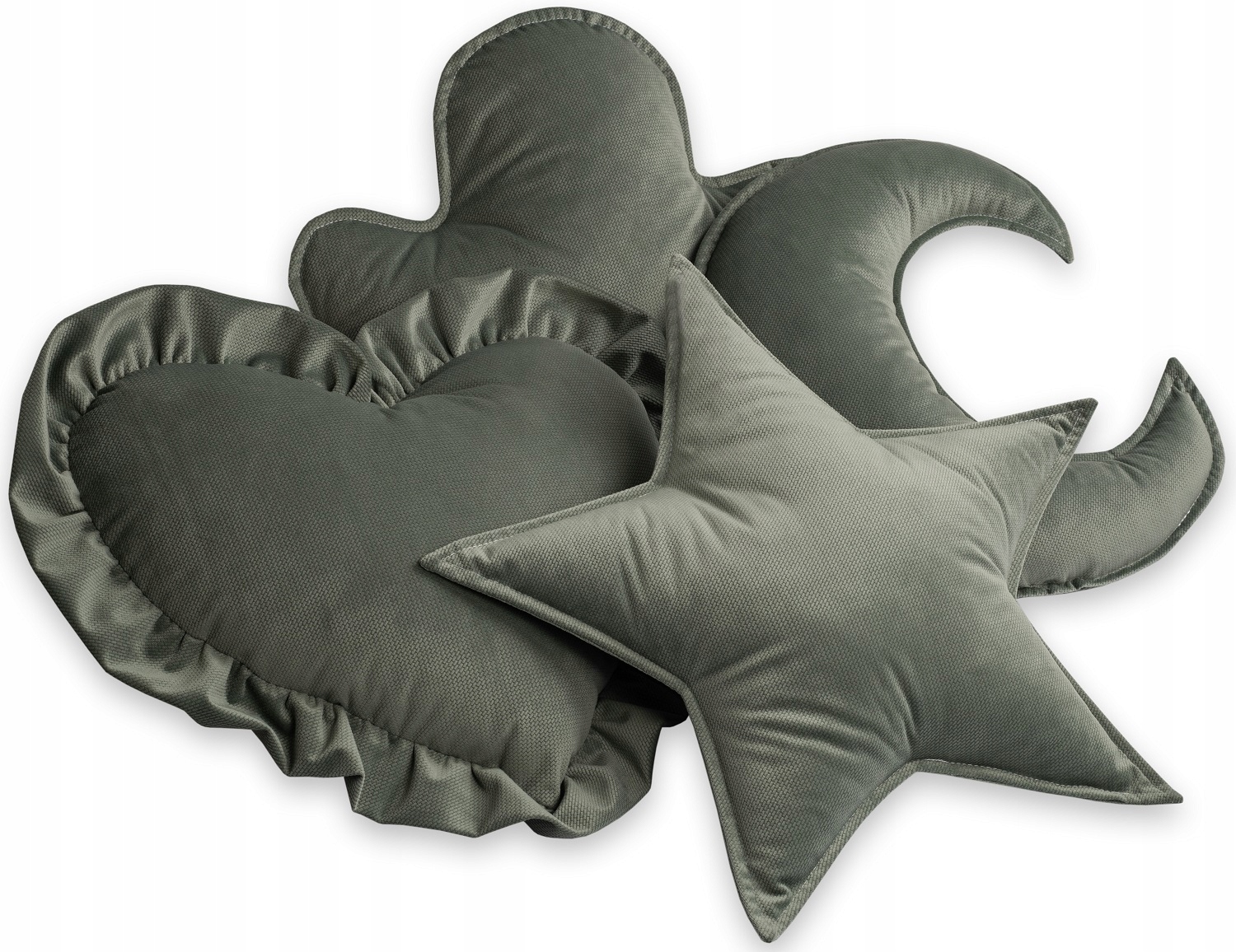 PODUSZKI DEKORACYJNE OZDOBNE KSIĘŻYC VELVET Marka Infantilo