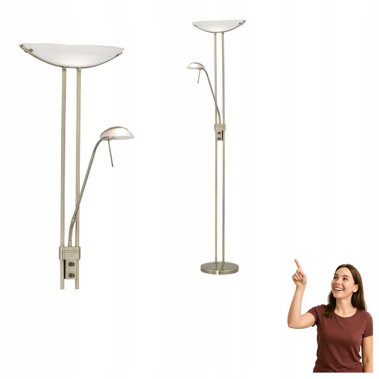 Podlahová lampa Baya 85974 Eglo