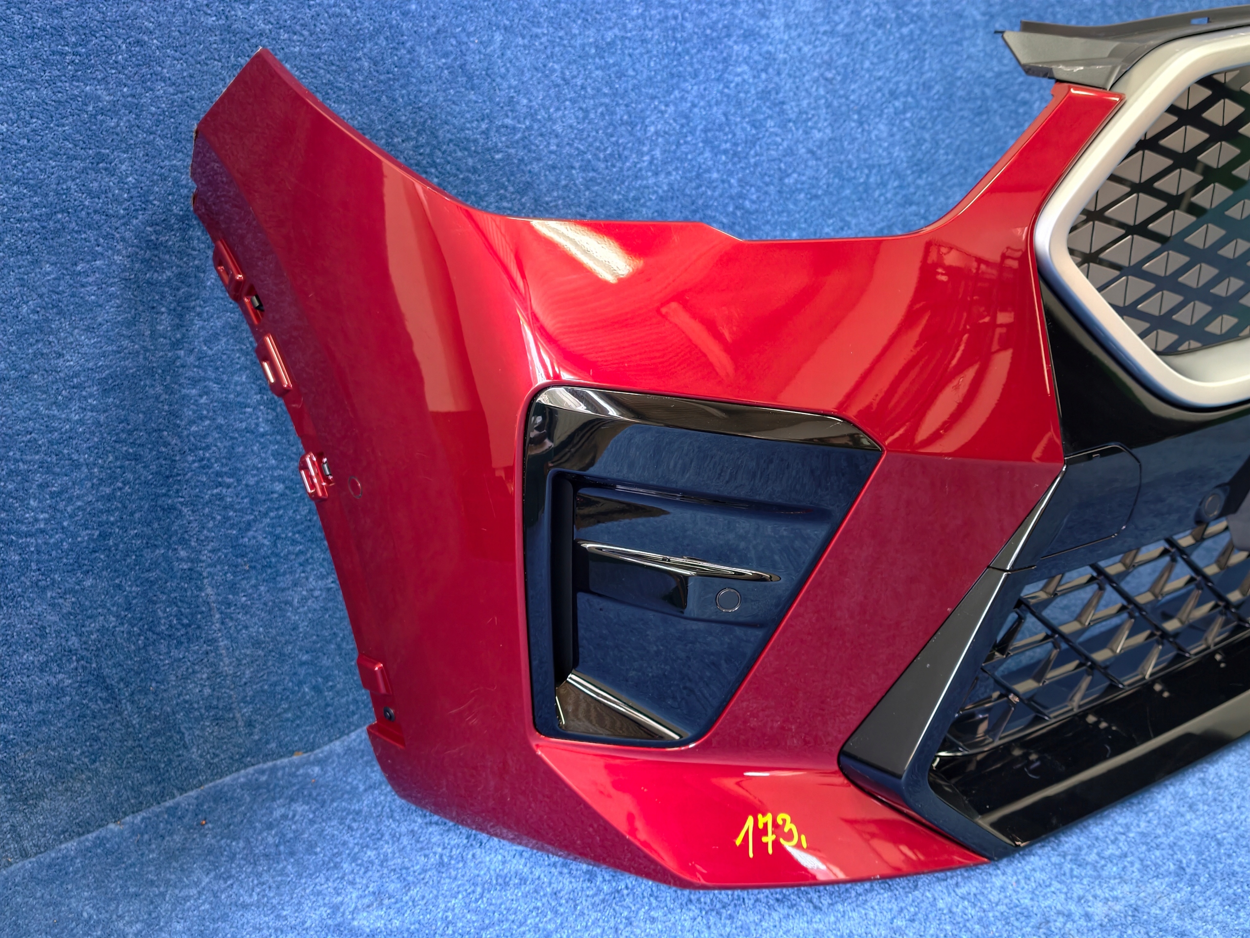 BMW IX2 X2 U10 bumper front front complete 6X PDC red 51117884917