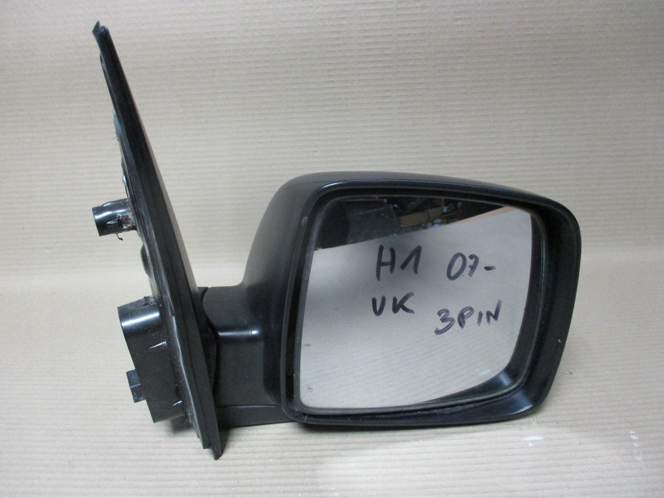mirror right Hyundai H1 07- 3PIN UK
