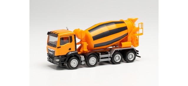 Herpa 314138 Man Tgs Nn Betonárna 4-osa orange