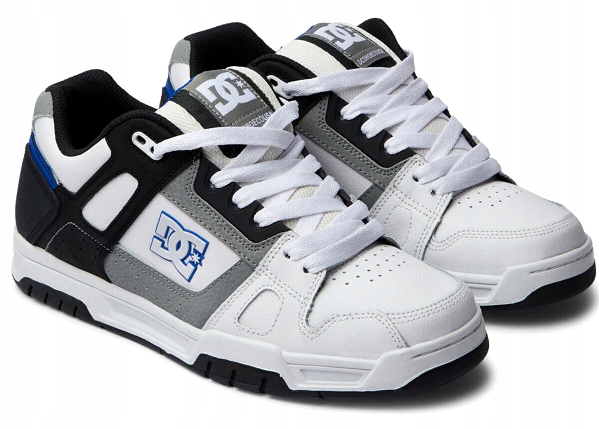 DC Shoes model Stag zajímavé kožené skate boty 44,5