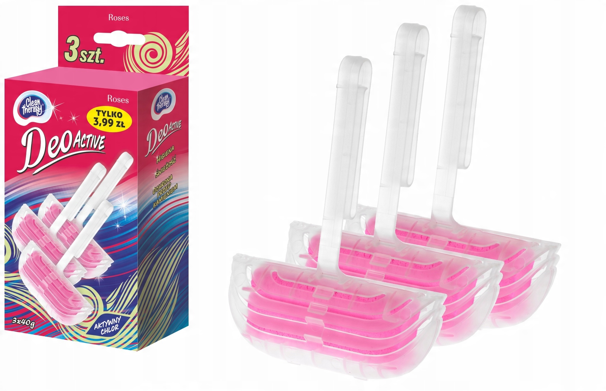 

Kostka Toaletowa Zapas Do Wc 40g Roses 3szt
