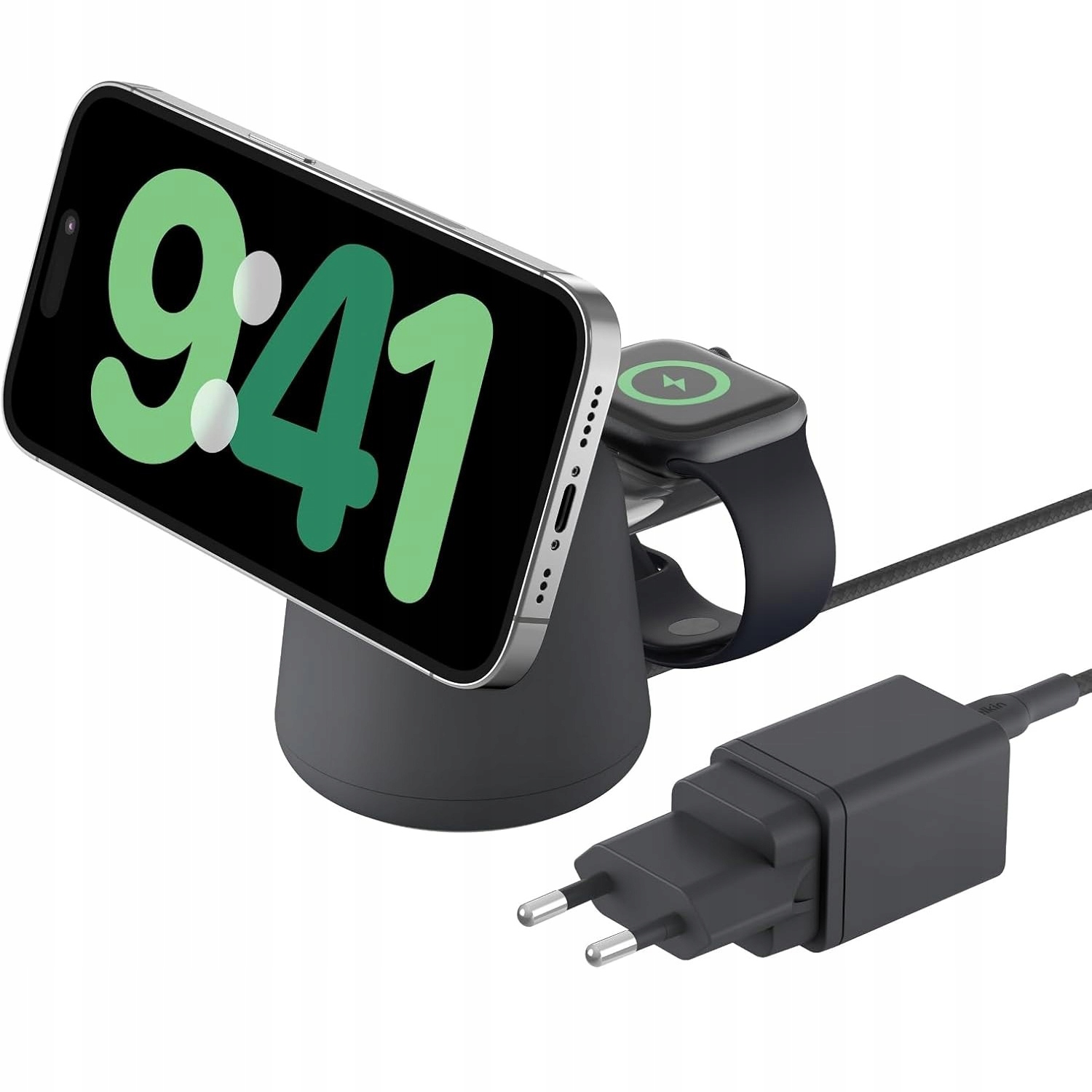 Belkin Ładowarka indukcyjna do MagSafe iPhone /Apple Watch WIZ027 Qi2 15W