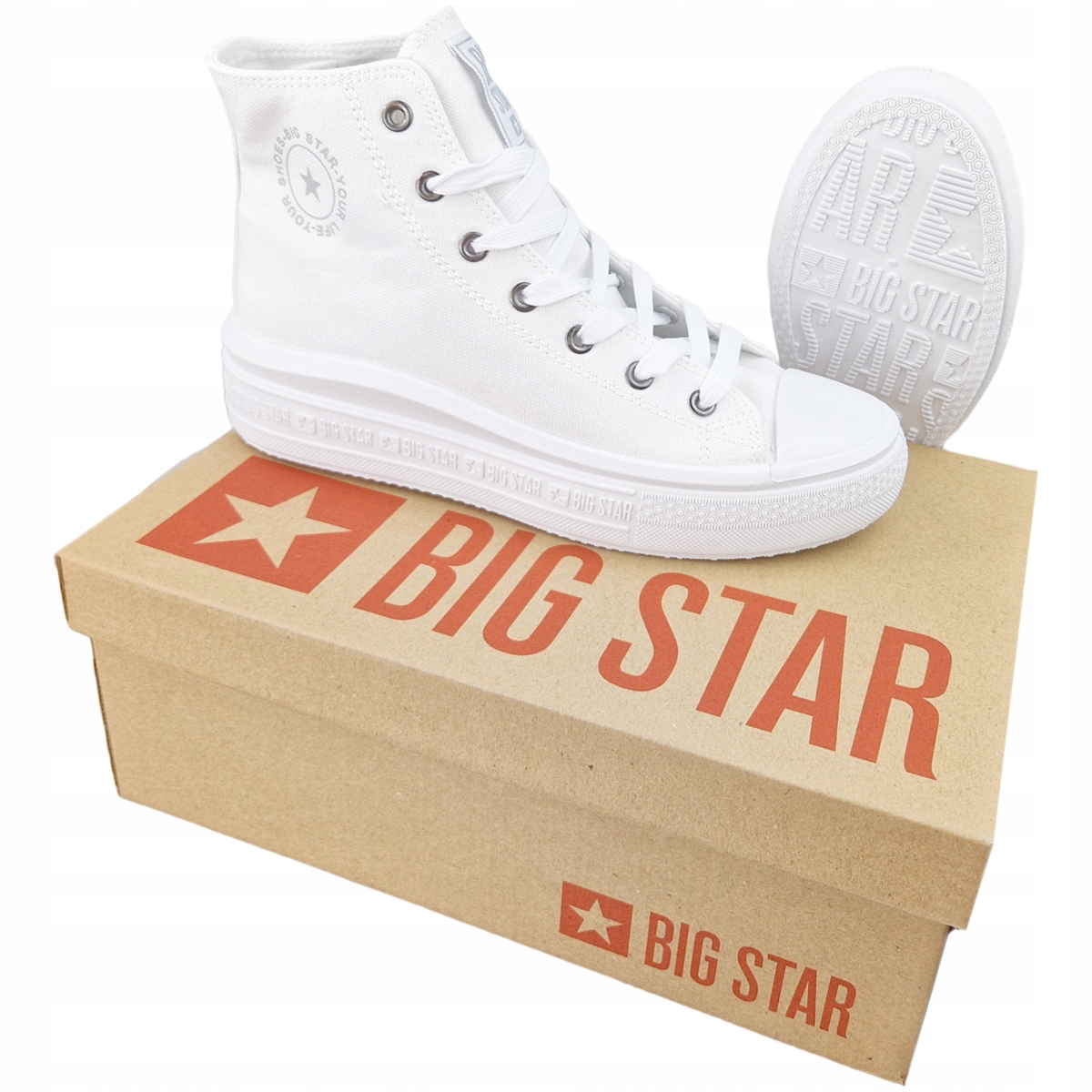 Big Star LL274A183 trampki wysokie białe R. 41 EAN (GTIN) 5900714652166
