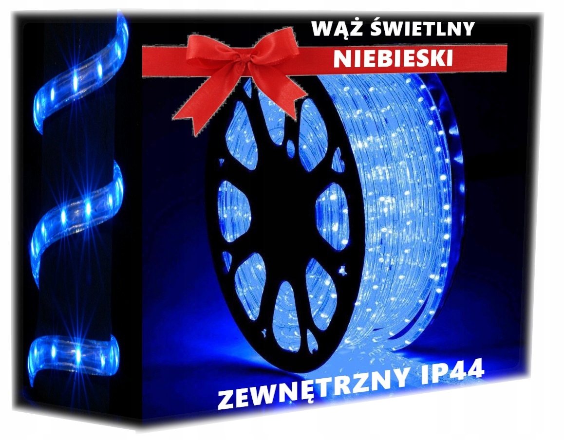 

Zewnętrzny Wąż Świetlny Led Niebieski Na Metry