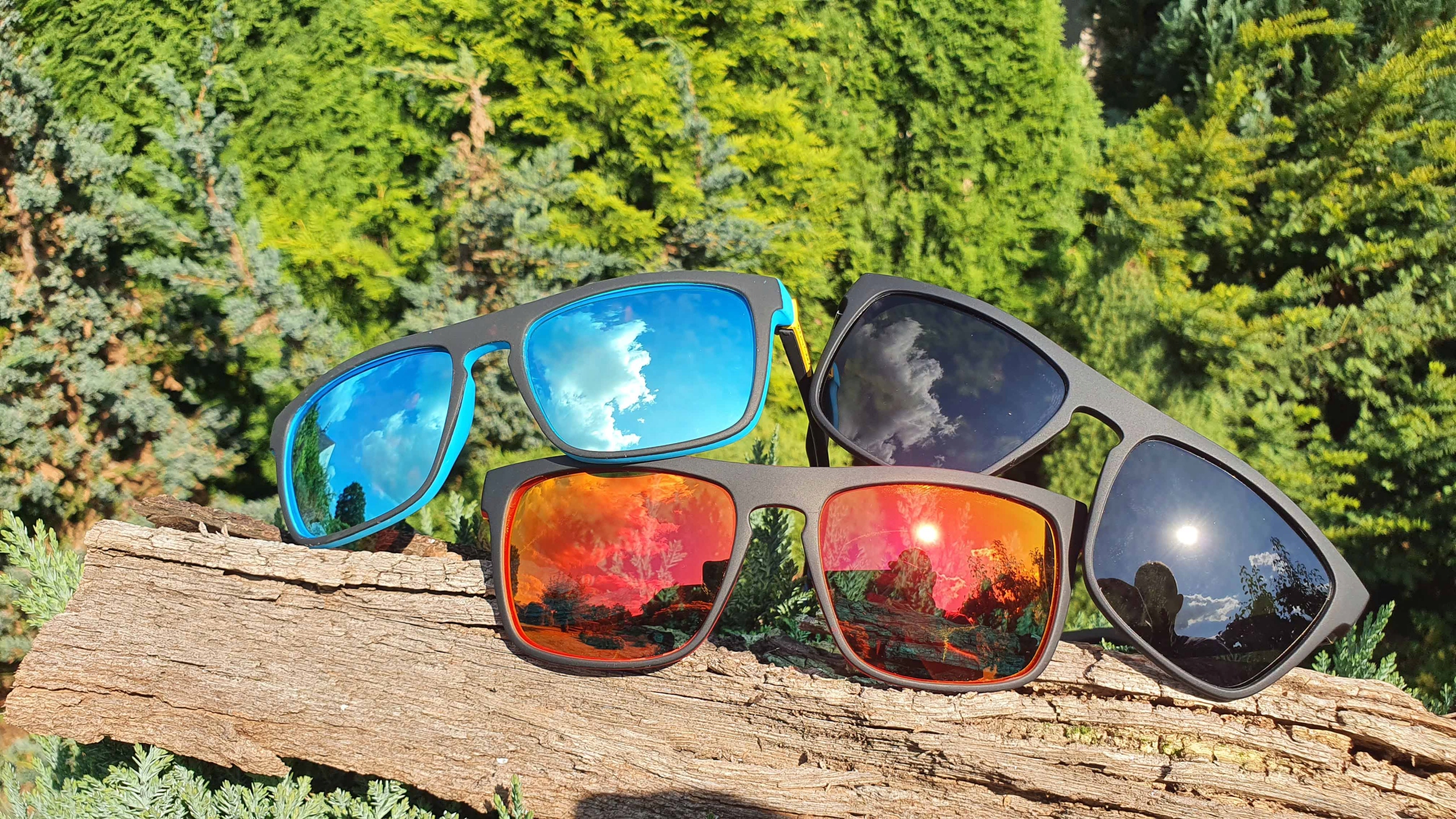 OOoksy OKULARY PRZECIWSŁONECZNE Lustrzanki POLARYZACYJNE nowość SEZON 2024 Kolekcja Premium PRO UV