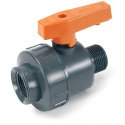 

Pcv Zawór kulowy M-f pojedyńczy 1` Comer