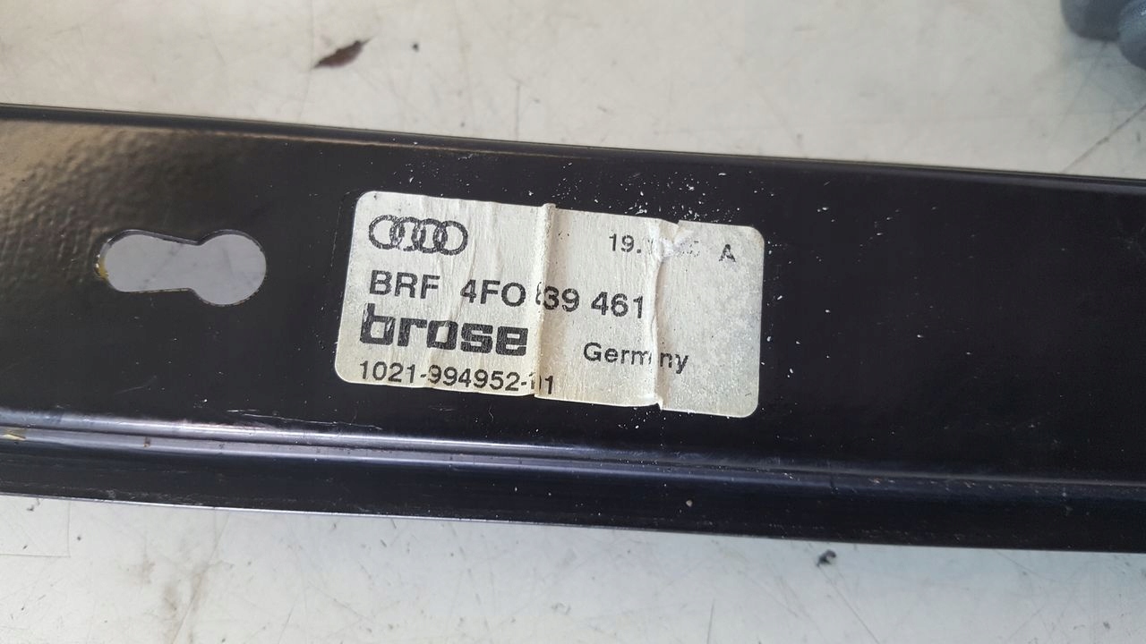 window regulator left rear part Audi A6 C6 3,0 TDI