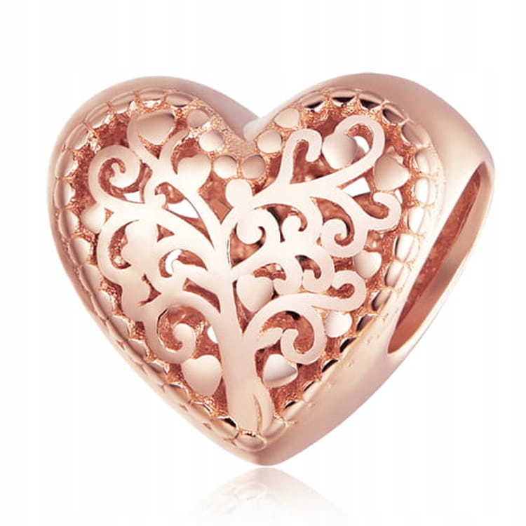 

Charms Do Pandora Serce Drzewo Srebro 925 Rose