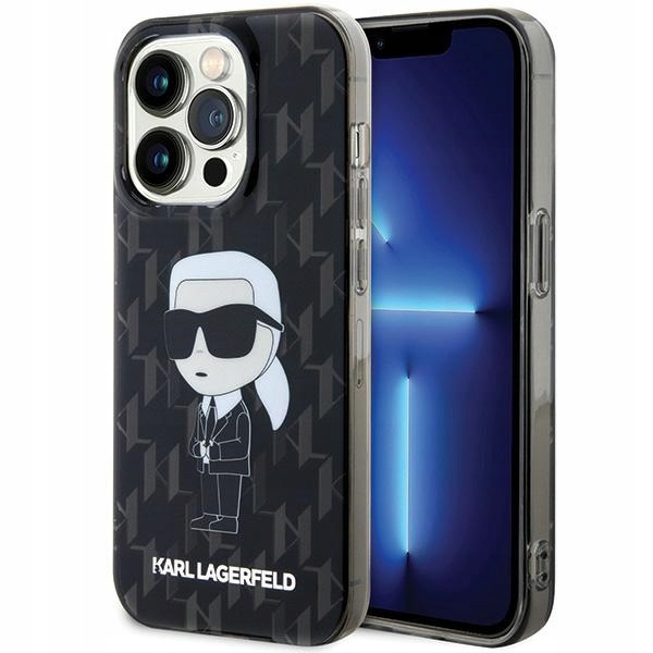 Karl Lagerfeld KLHCP15LHNKMKLK iPhone 15 Pro 6.1" černý/černý