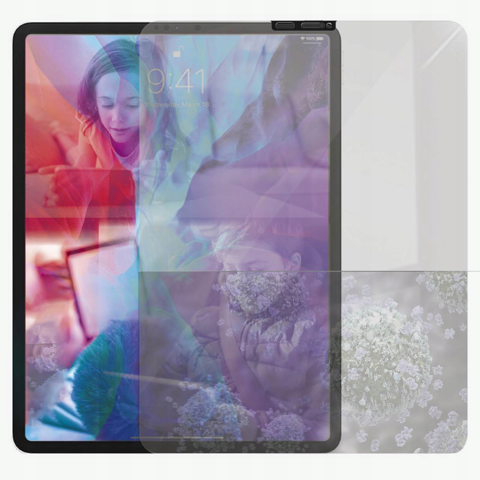 

Szkło hartowane do iPad Pro 12.9 2021, PanzerGlass