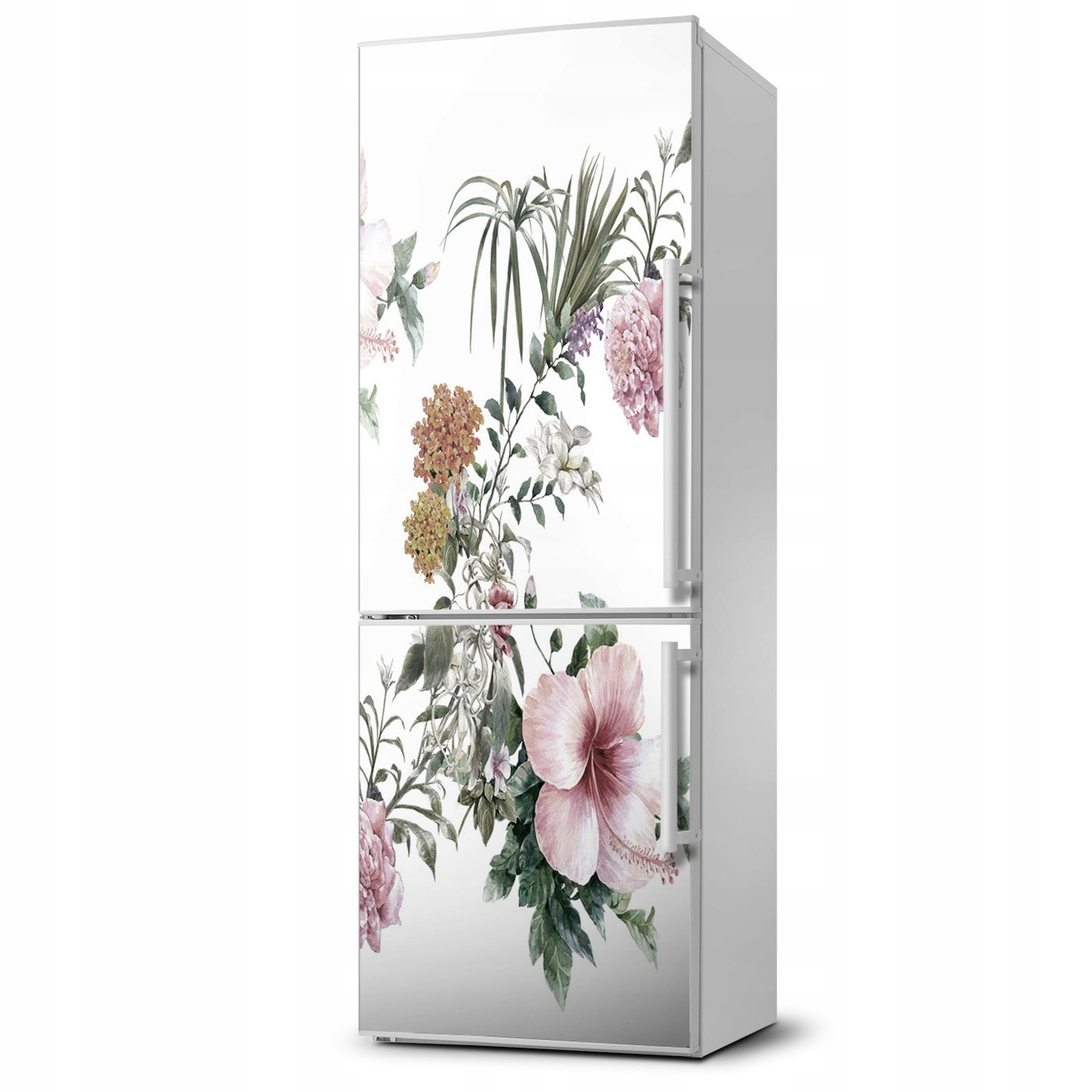 

Foto Magnes na lodówkę Tropikalne kwiaty 60x180