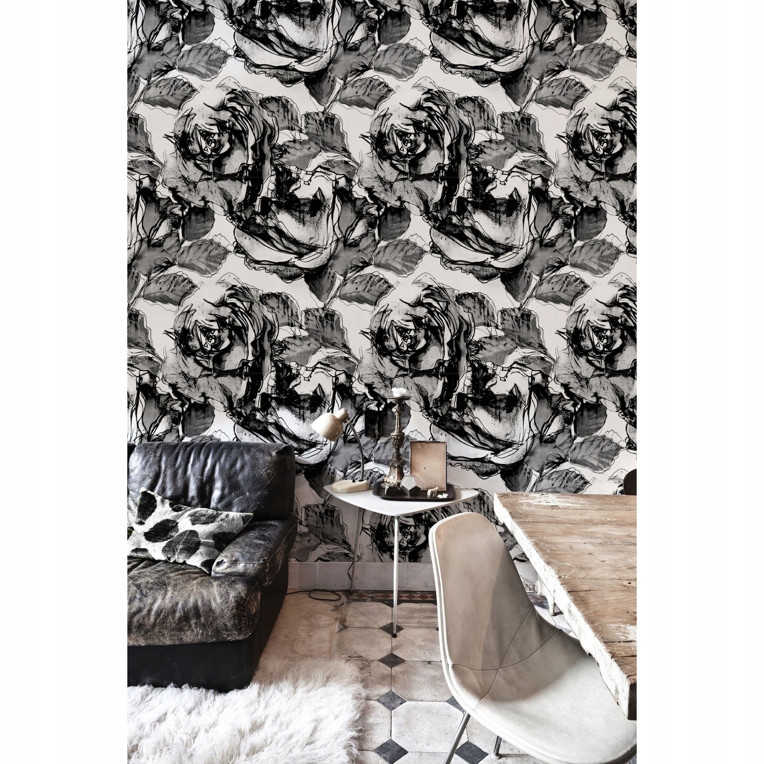 

Fototapeta Czarno-białe róże MagicStick 416x254 cm