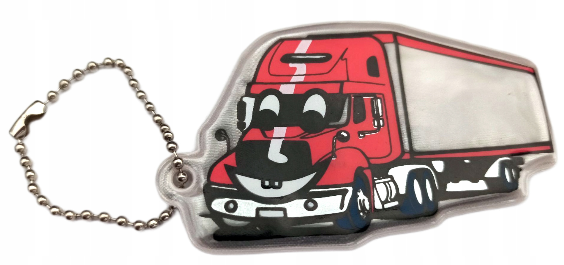 

Zawieszka Odblaskowa Odblask Brelok Ciężarówka Tir