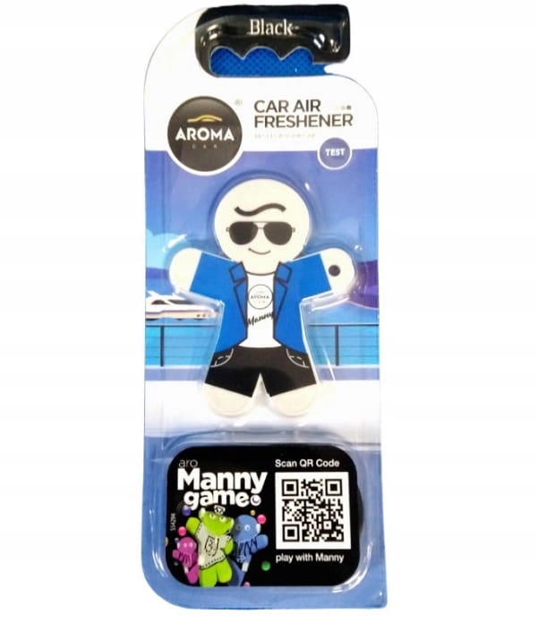 Aroma Car Manny zapach do auta Stylish Black