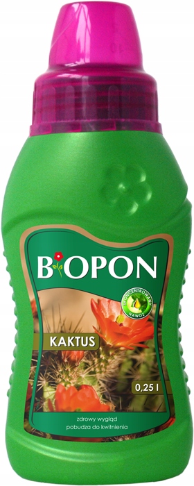 

Biopon Płyn Nawóz Mineralny Do Kaktusów 250ml