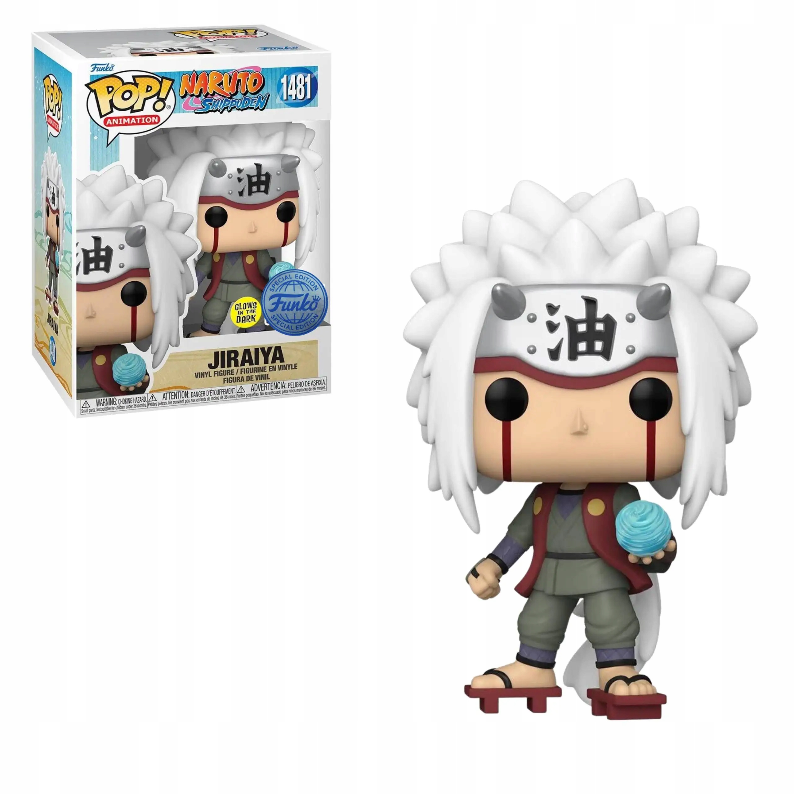 Funko POP! Naruto Shippuden - Jiraiya with Rasengan (GITD) #1481